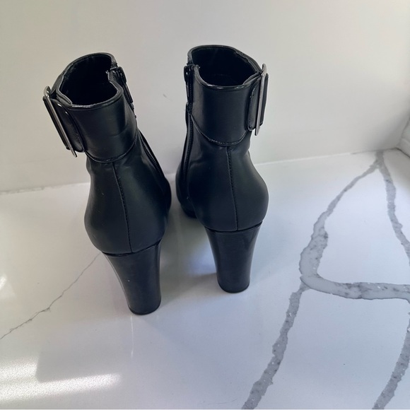 Giani Bernini Black Heeled Boots - Picture 3 of 13